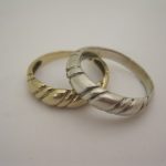 Silver ring made to match